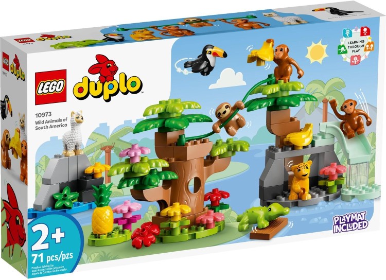 Конструктор LEGO 10973 Дупло Дикие животные Южной Америки