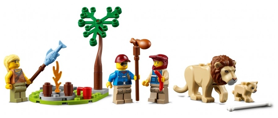 Купить Конструктор LEGO 60301 Город Спасательный внедорожник для зверей