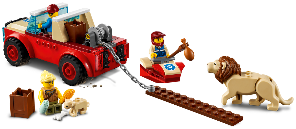 Конструктор LEGO 60301 Город Спасательный внедорожник для зверей заказать