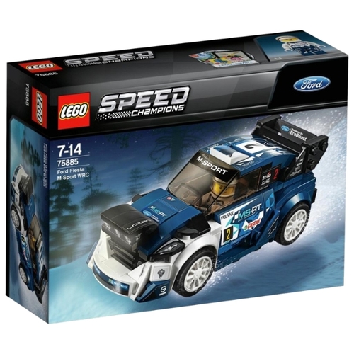 Фото Конструктор LEGO Ford Fiesta M-Sport WRC Speed Champions 75885