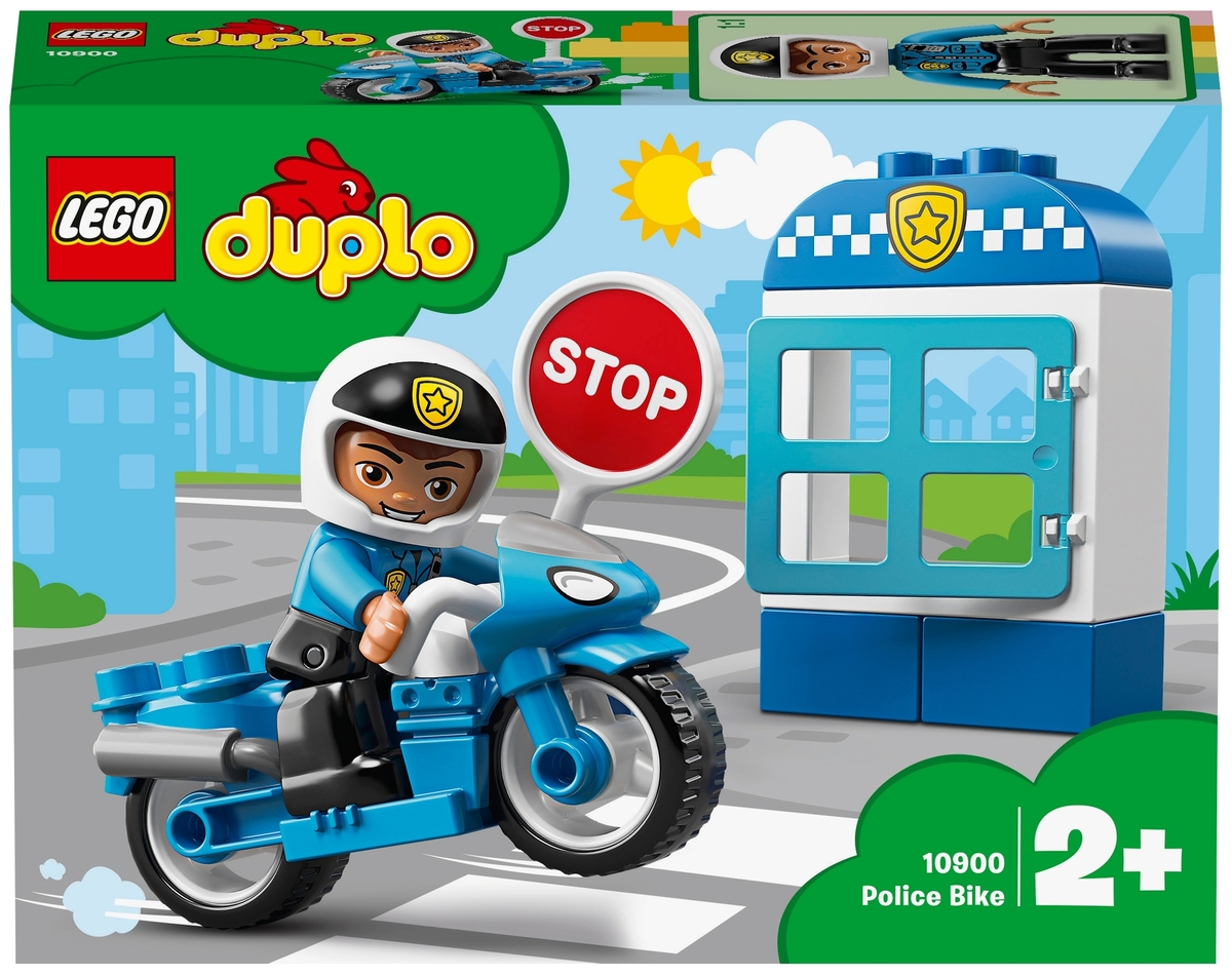 Конструктор LEGO 10900 Дупло Полицейский мотоцикл