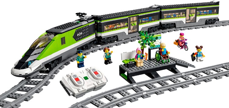 Фото Конструктор LEGO 60337 Город Пассажирский поезд-экспресс