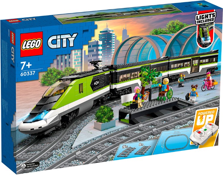 Фотография Конструктор LEGO 60337 Город Пассажирский поезд-экспресс