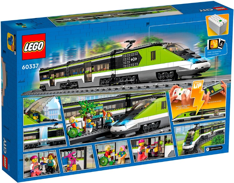 Картинка Конструктор LEGO 60337 Город Пассажирский поезд-экспресс