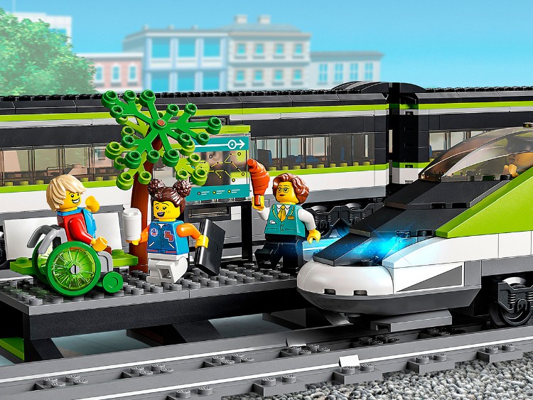 Конструктор LEGO 60337 Город Пассажирский поезд-экспресс заказать