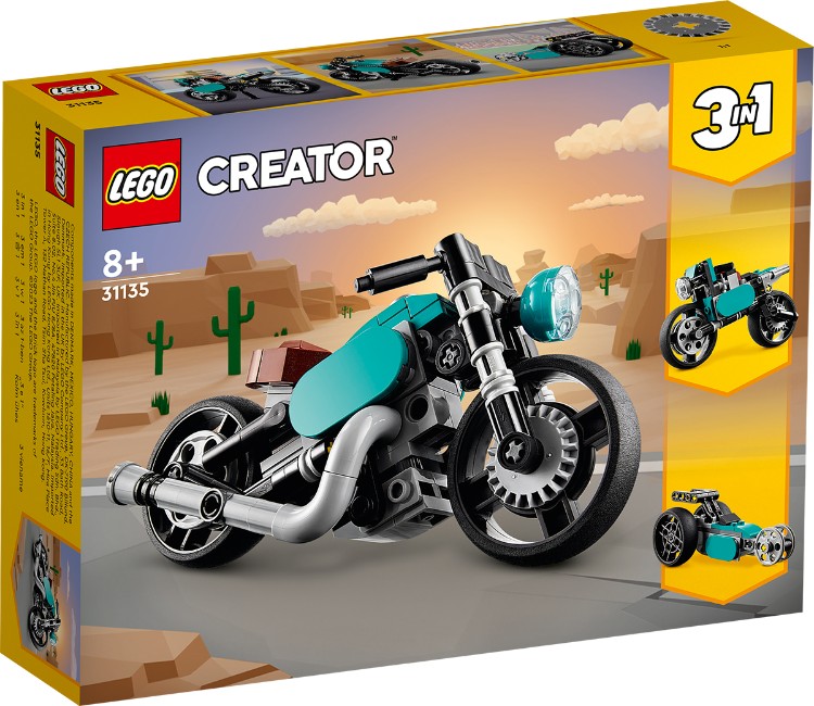 Фото Конструктор LEGO 31135 Creator Винтажный мотоцикл