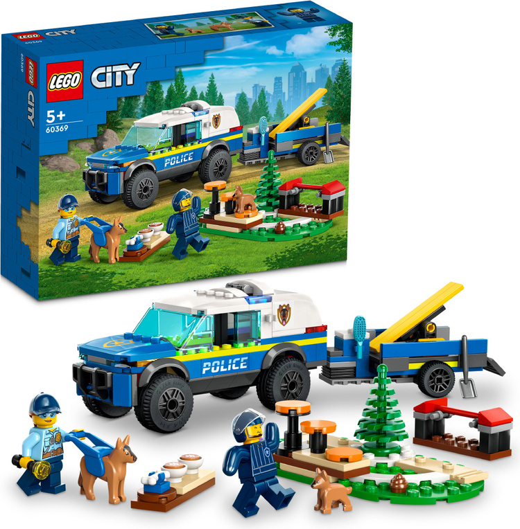 картинка Конструктор LEGO 60369 Город Тренировка полицейских собак от магазина 1.kz