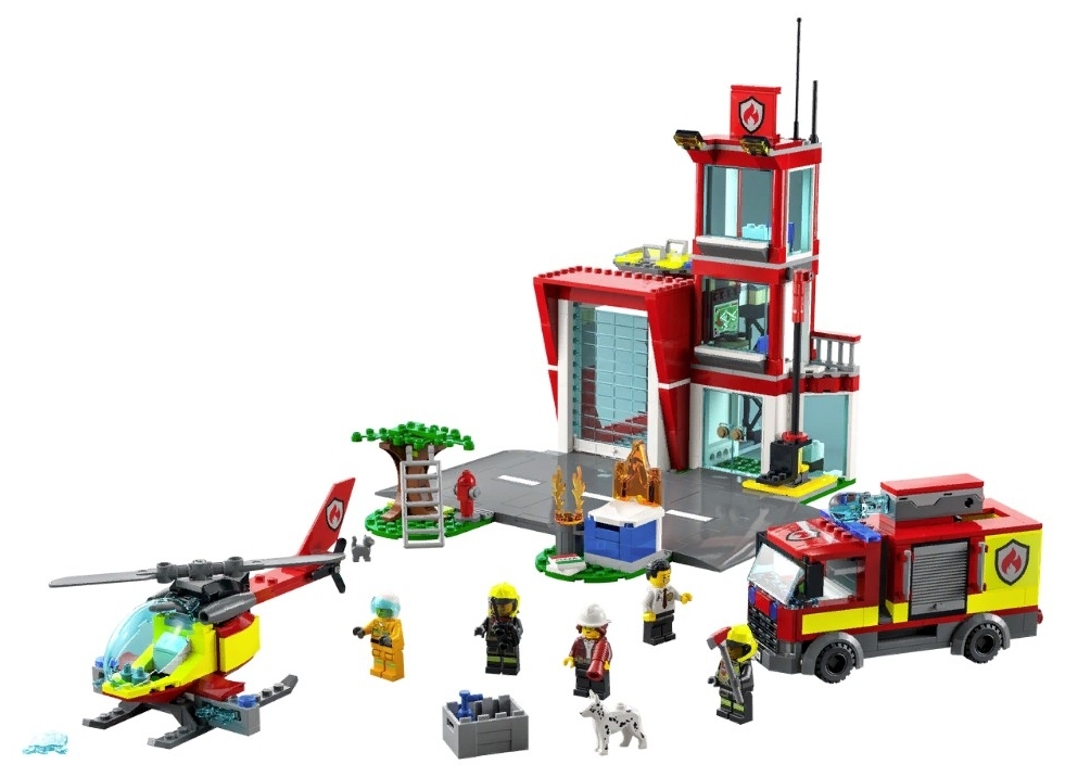 Картинка Конструктор LEGO 60320 Город Пожарная часть