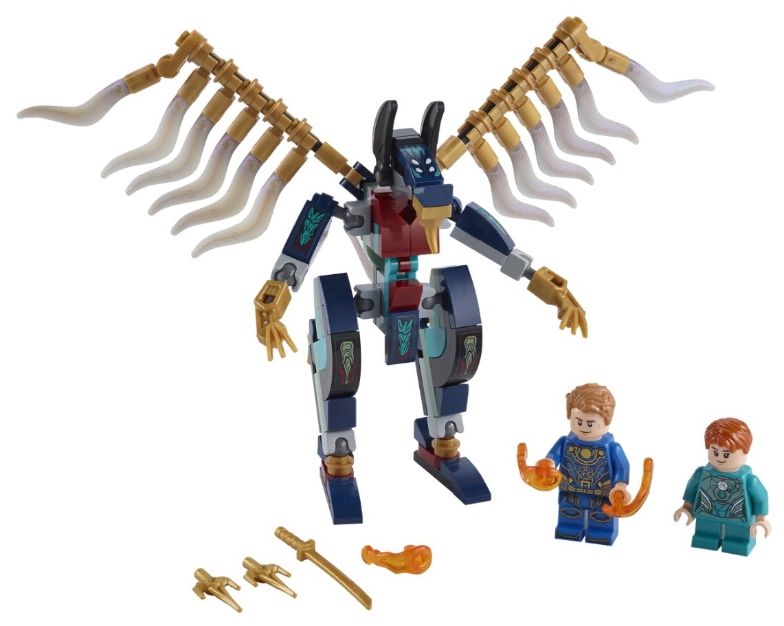 Картинка Конструктор LEGO 76145 Супер Герои Воздушное нападение Вечных