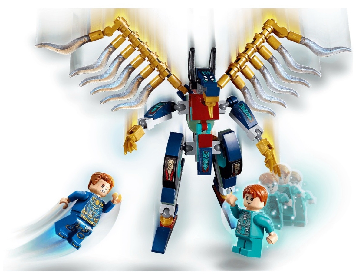 Цена Конструктор LEGO 76145 Супер Герои Воздушное нападение Вечных