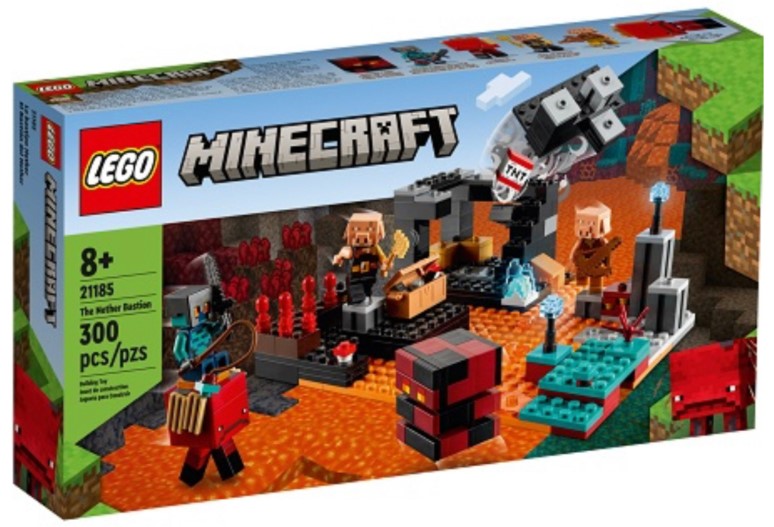 Фото Конструктор LEGO 21185 Minecraft Бастион подземного мира