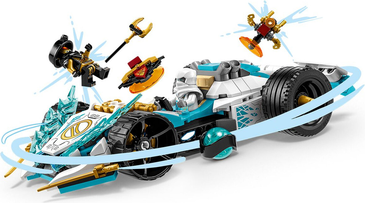 Цена Конструктор LEGO 71791 Ниндзяго Гоночная машина Сила Дракона Зейна Кружитцу