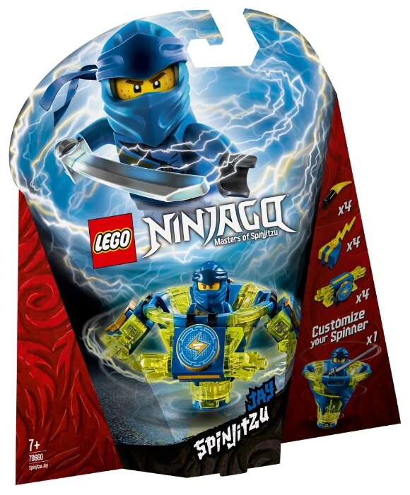 Конструктор LEGO Джей: мастер Кружитцу Ninjago 70660