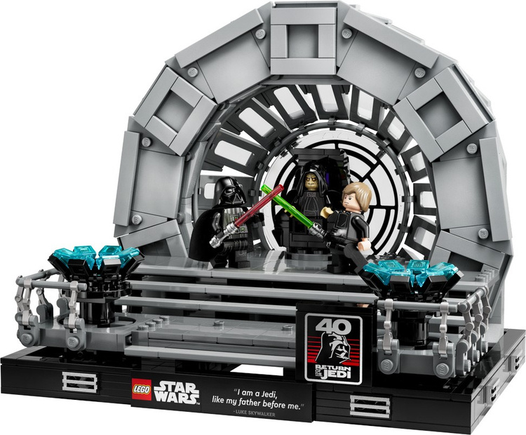 Фото Конструктор LEGO 75352 Звездные войны Диорама «Тронный зал императора»