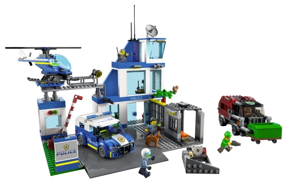 Картинка Конструктор LEGO 60316 Город Полицейский участок