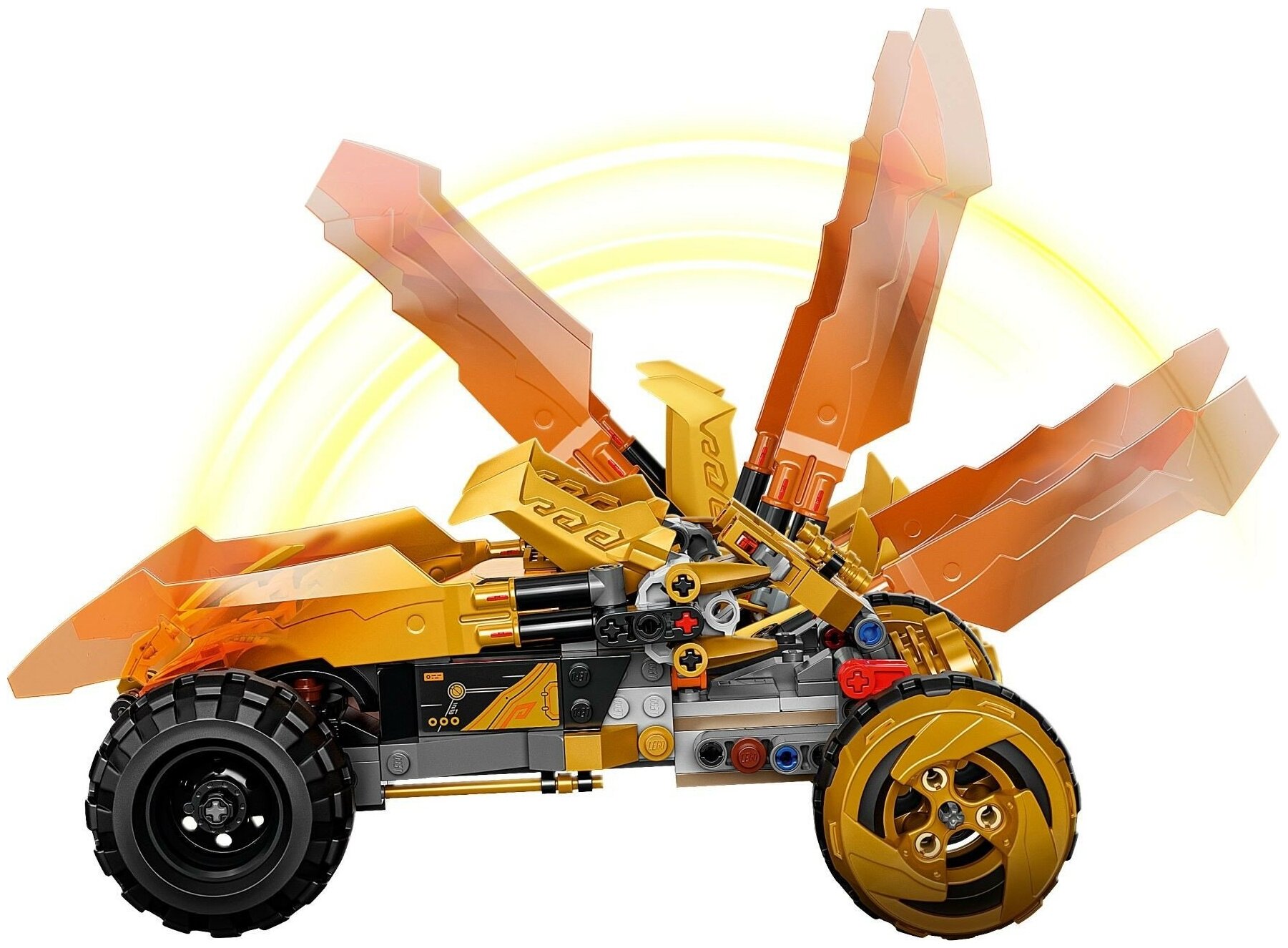 Картинка Конструктор LEGO 71769 Ninjago Драконий вездеход Коула
