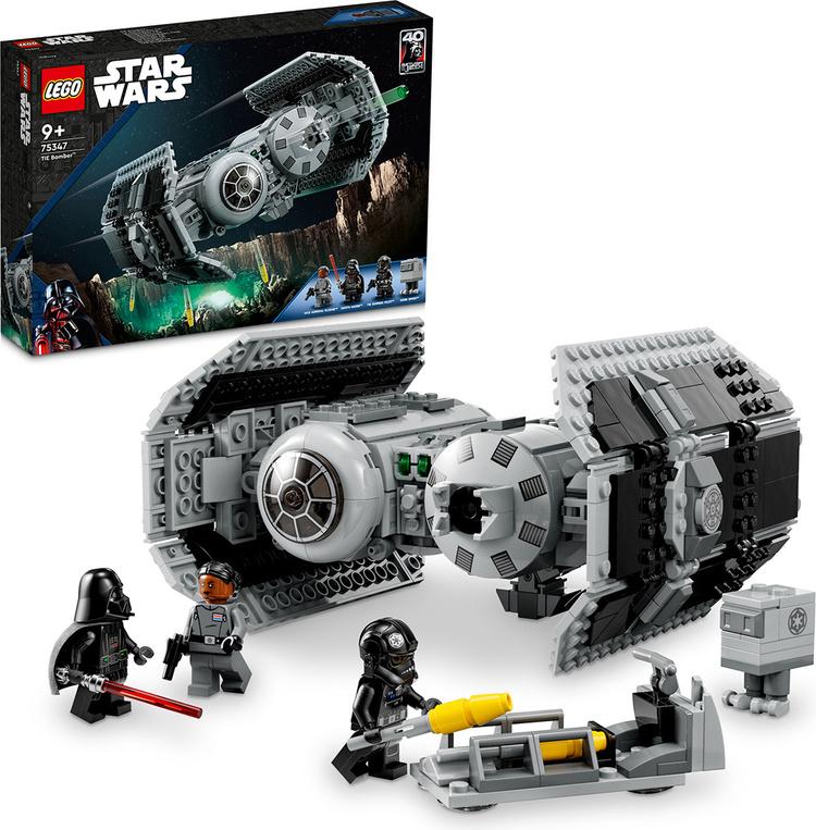 Фото Конструктор LEGO 75347 Звездные войны Дарт Вейдер TIE Bomber