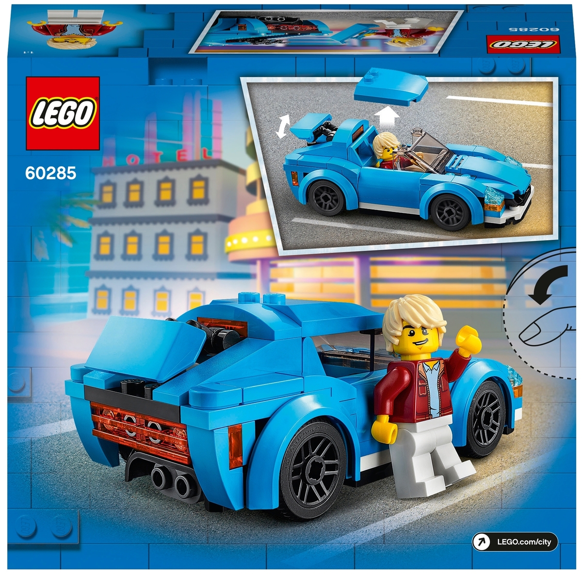 Фото Конструктор LEGO 60285 Город Спортивный автомобиль