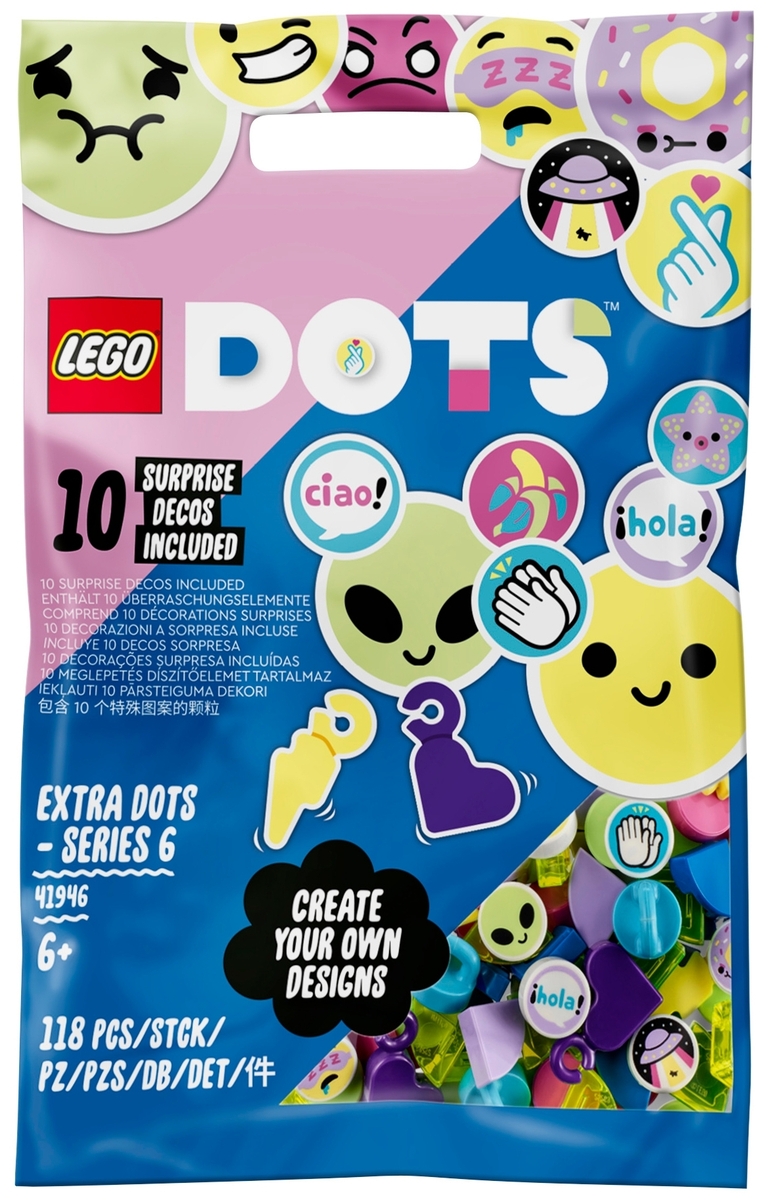 Конструктор LEGO 41946 DOTs Тайлы DOTS — серия 7