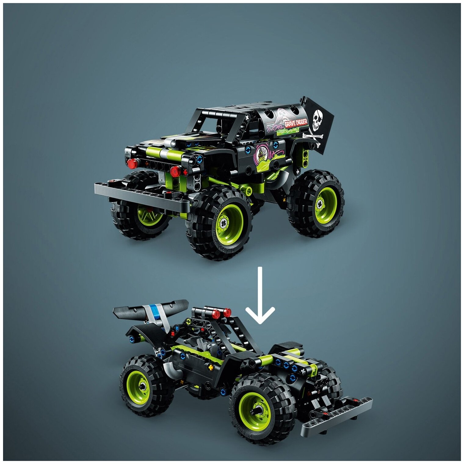 Конструктор LEGO 42118 Technic Monster Jam Grave Digger Казахстан