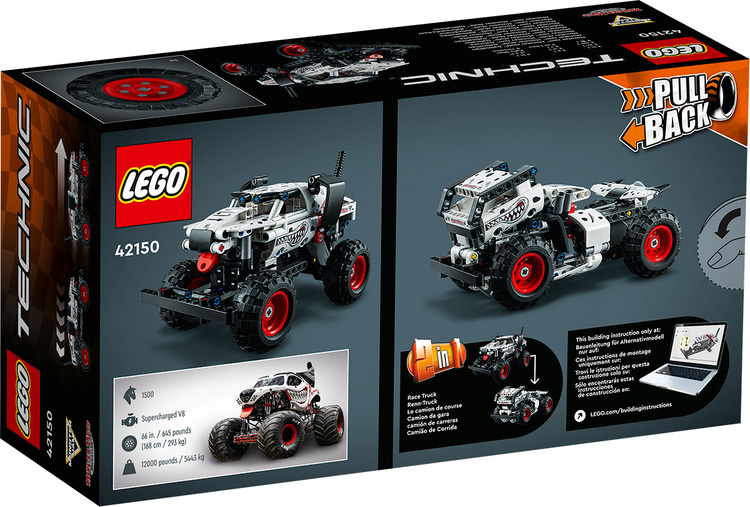 Фотография Конструктор LEGO 42150 Техник Monster Jam™ Monster Mutt™ Dalmatian