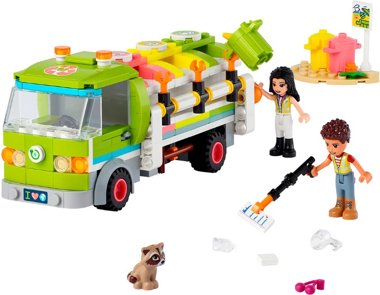 Конструктор LEGO 41712 Подружки Грузовик для переработки отходов
