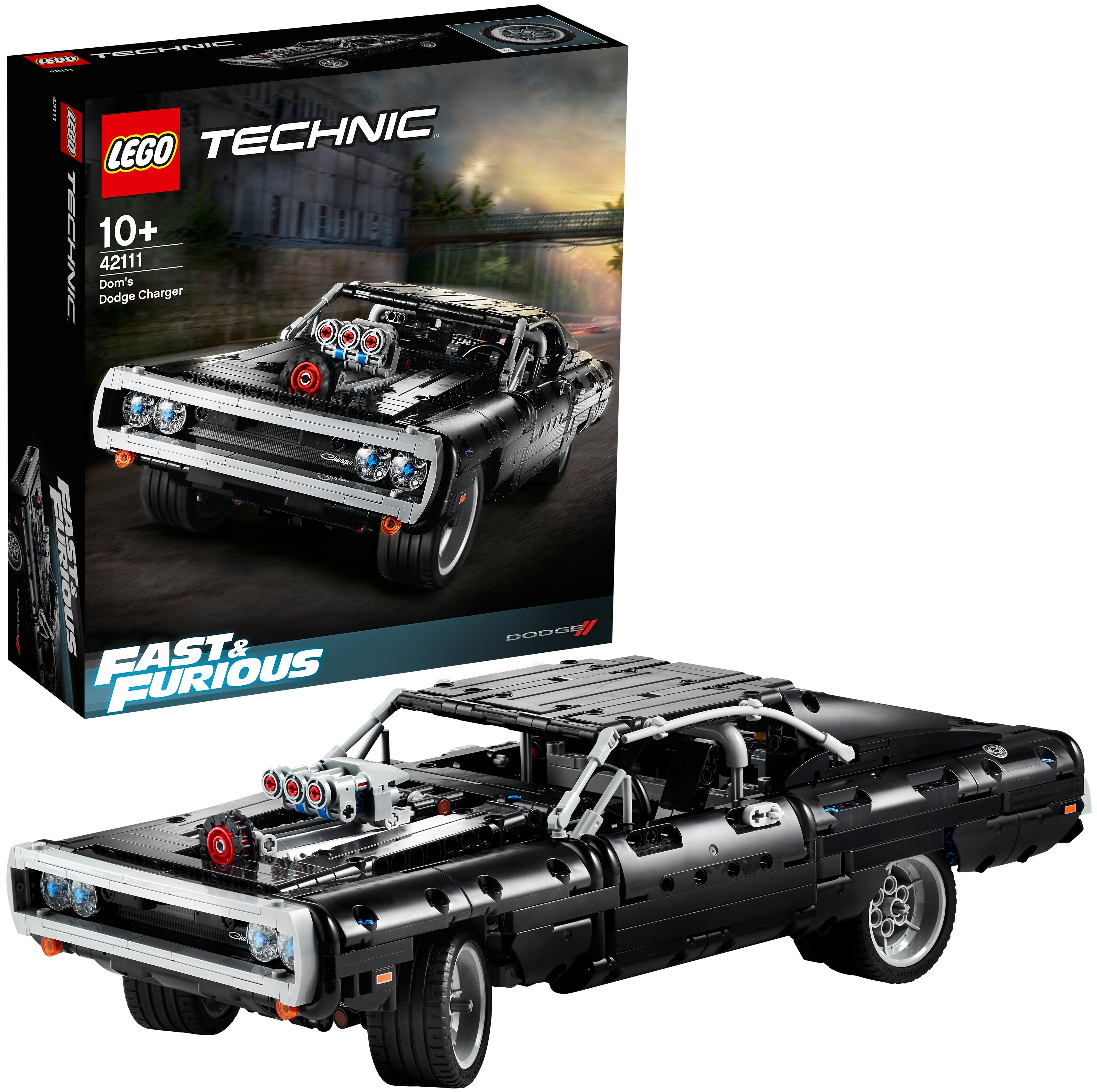 Фотография Конструктор LEGO Dodge Charger Technic 42111 Доминика Торетто