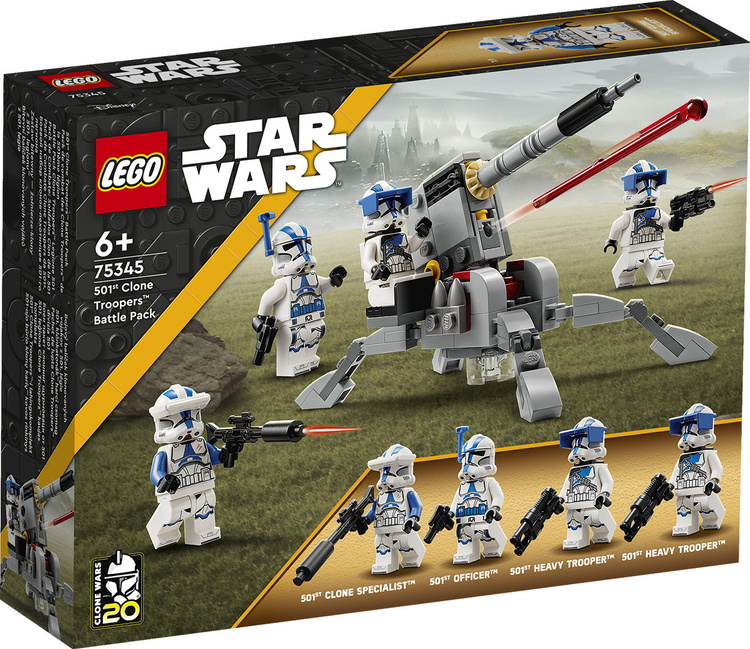Фото Конструктор LEGO 75345 Звездные войны Война клонов