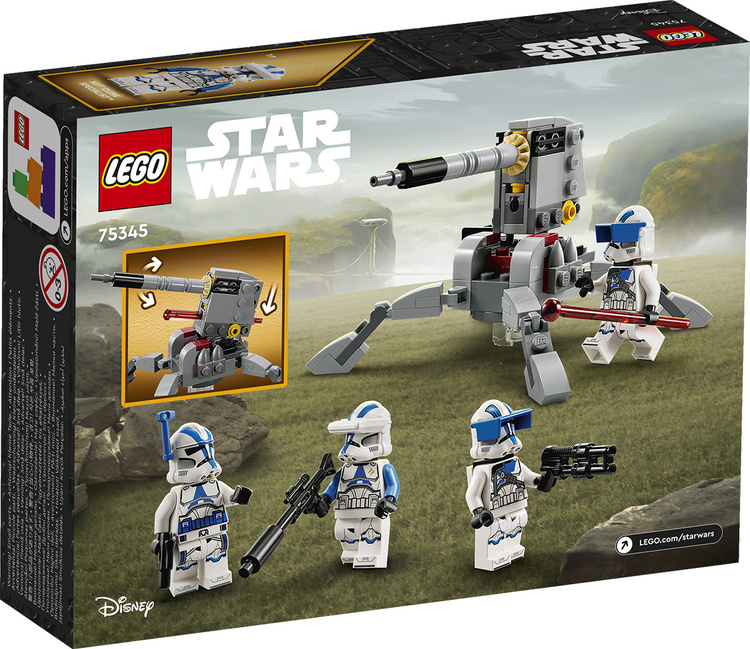 Фотография Конструктор LEGO 75345 Звездные войны Война клонов