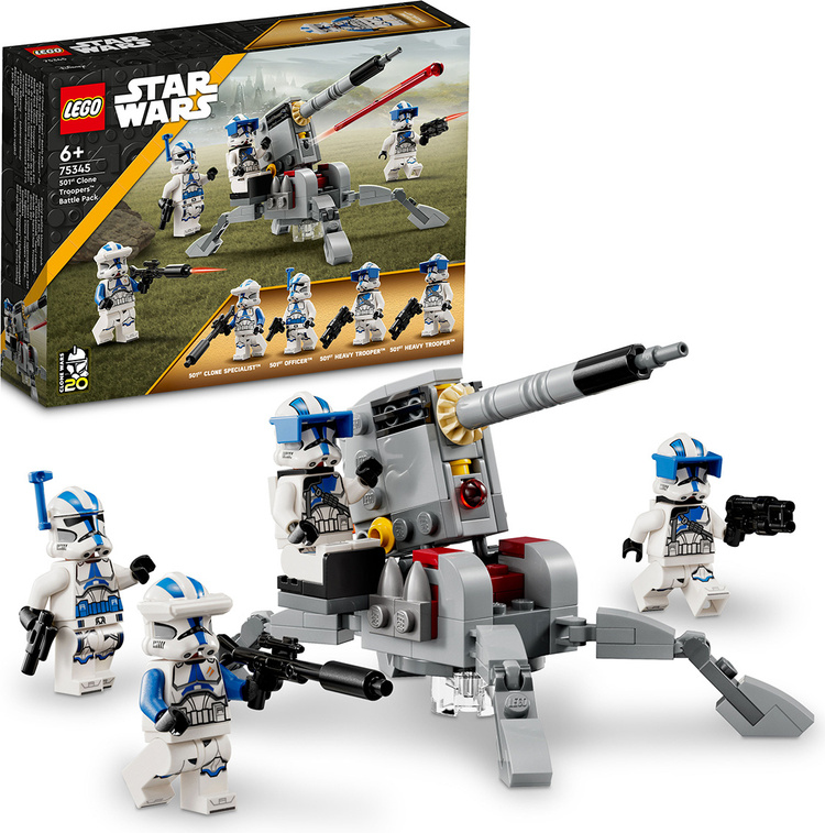 Картинка Конструктор LEGO 75345 Звездные войны Война клонов