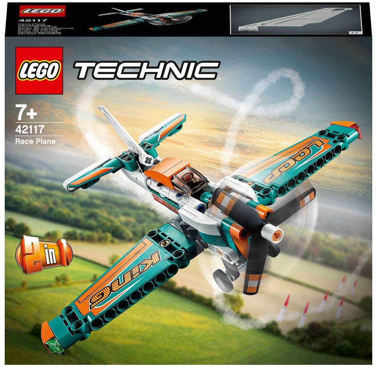 Конструктор LEGO 42117 Техник Гоночный самолёт