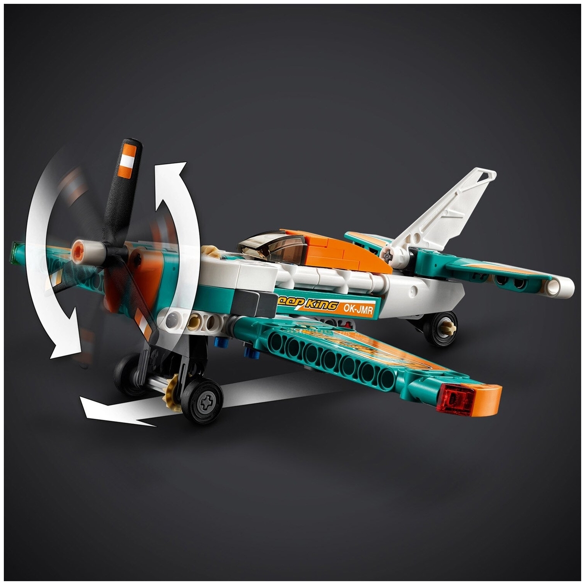 Конструктор LEGO 42117 Техник Гоночный самолёт Казахстан
