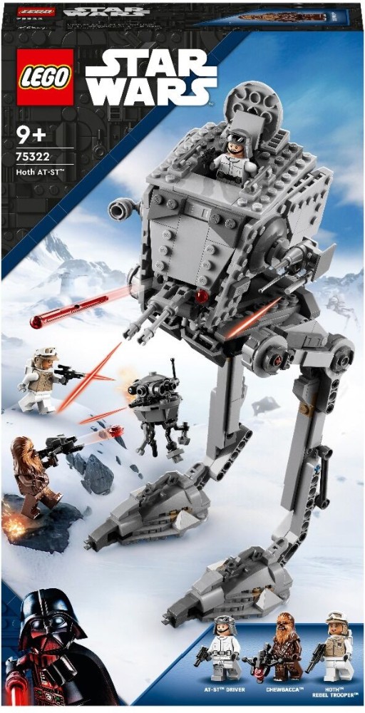 Фото Конструктор LEGO Star Wars AT-ST на Хоте 75322