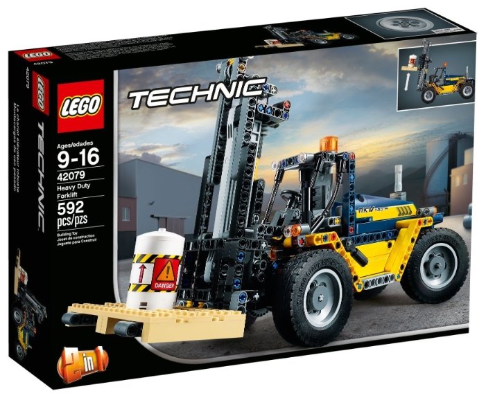 Конструктор LEGO Сверхмощный вилочный погрузчик TECHNIC 42079