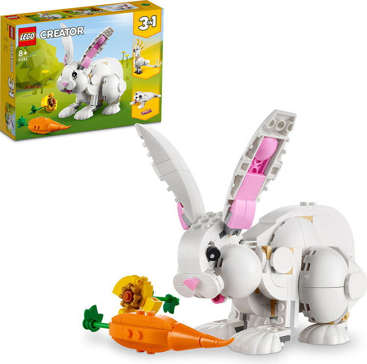 Картинка Конструктор LEGO 31133 Криэйтор Белый кролик