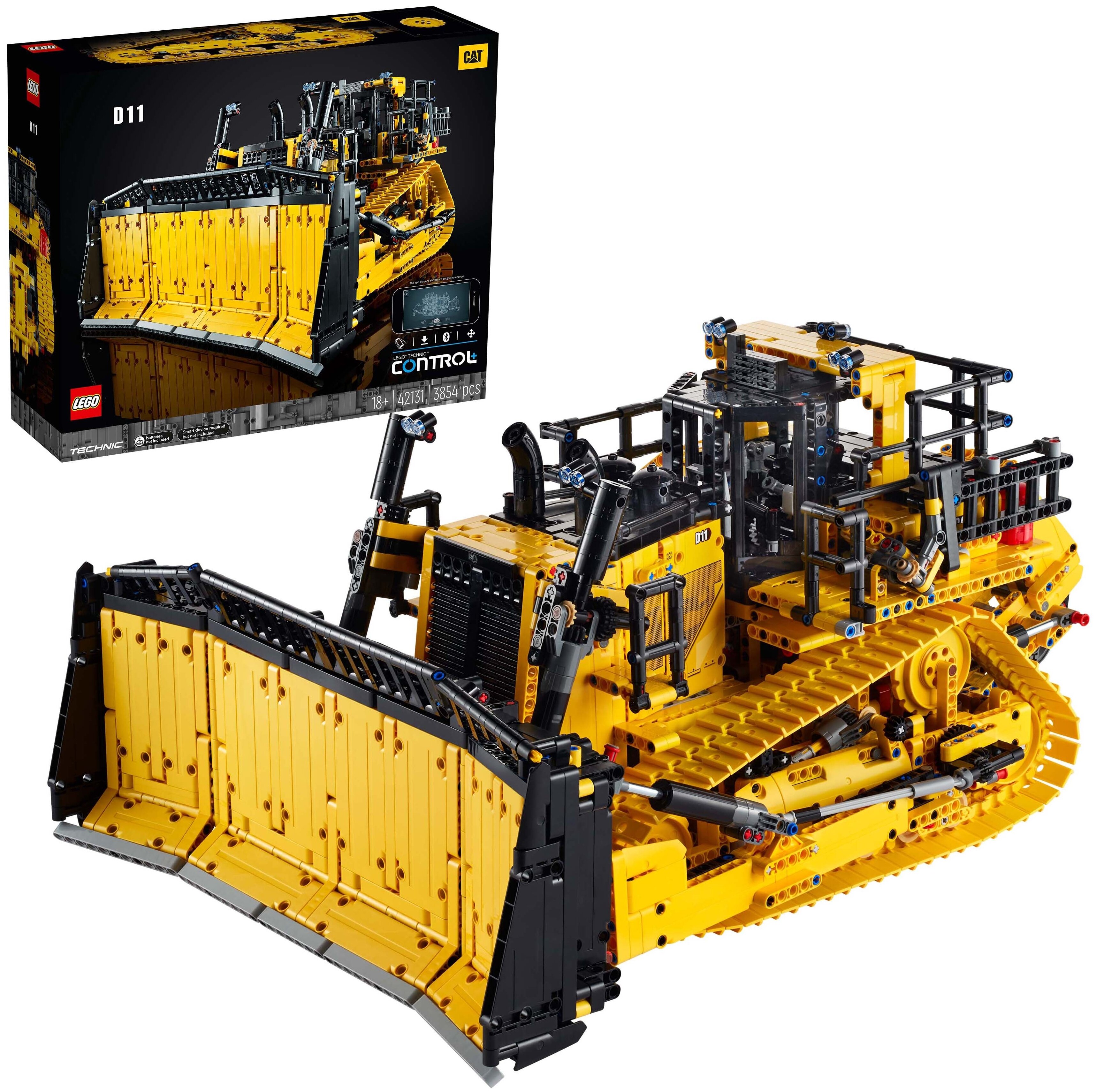 Фотография Конструктор LEGO Бульдозер Cat D11 на пульте управления TECHNIC 42131