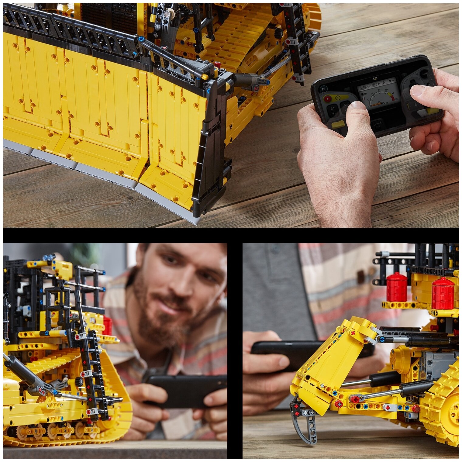 Конструктор LEGO Бульдозер Cat D11 на пультеуправления TECHNIC 42131 Казахстан