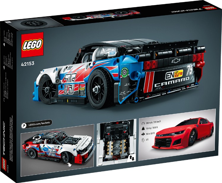 Фотография Конструктор LEGO 42153 Техник Шевроле Камаро ZL1 нового поколения NASCAR