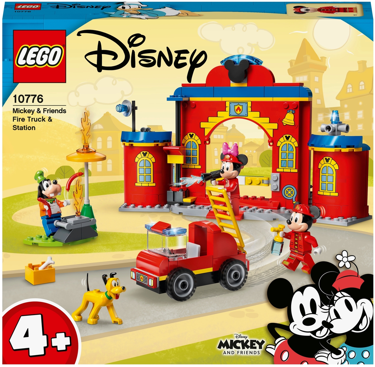 Конструктор LEGO 10776 Микки и Друзья Пожарная часть и машина Микки и его друзей