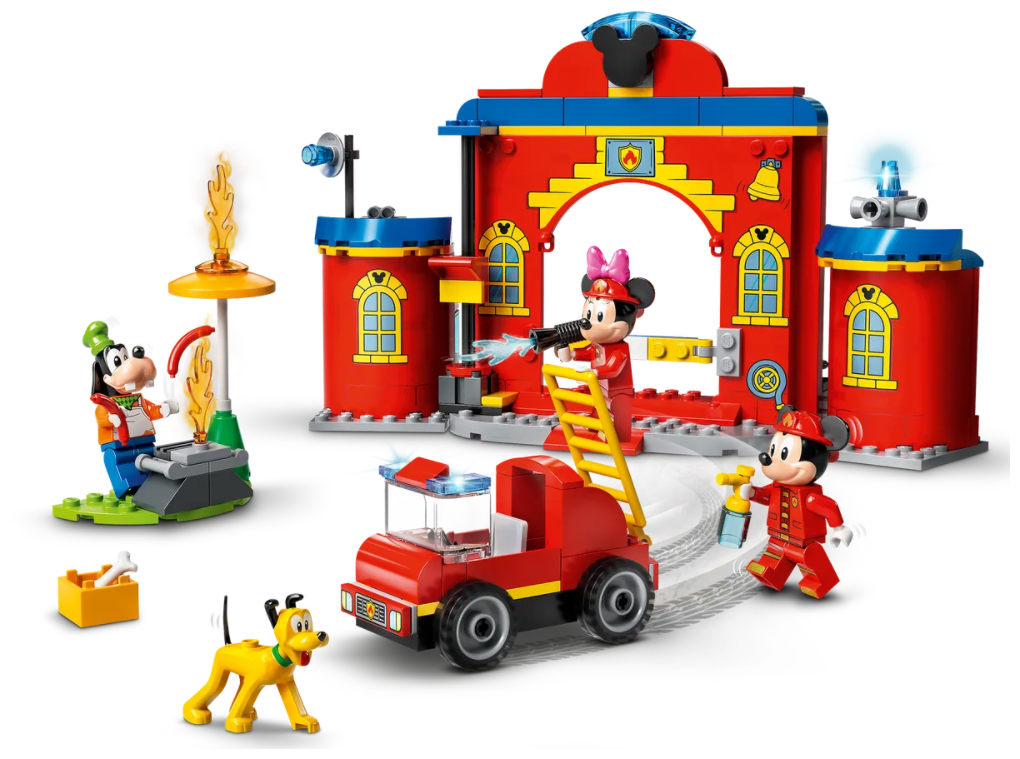 Купить Конструктор LEGO 10776 Микки и Друзья Пожарная часть и машина Микки и его друзей