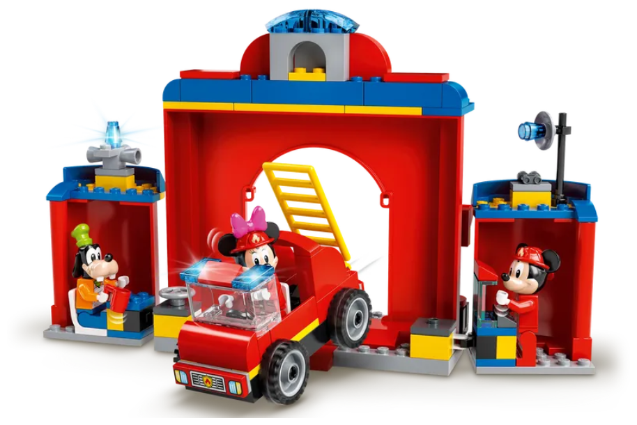 Конструктор LEGO 10776 Микки и Друзья Пожарная часть и машина Микки и его друзей заказать