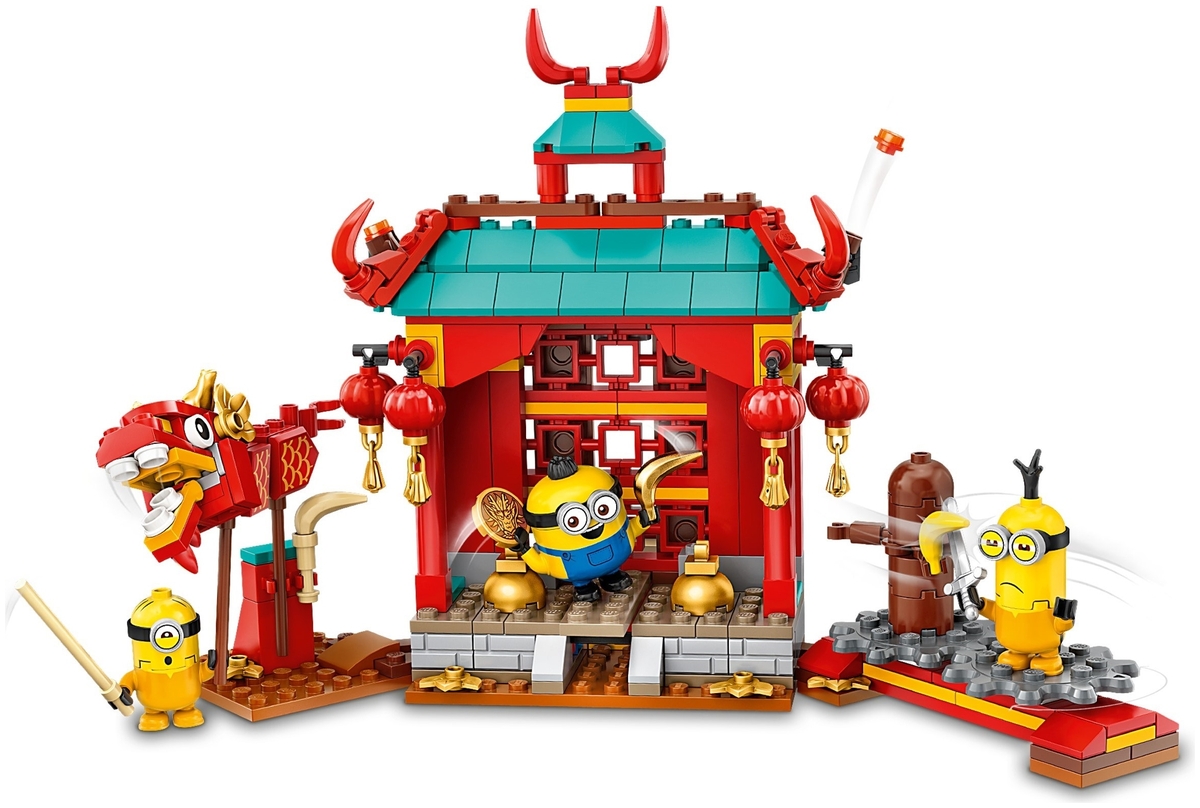 Цена Конструктор LEGO 75550 Миньоны: бойцы кунг-фу