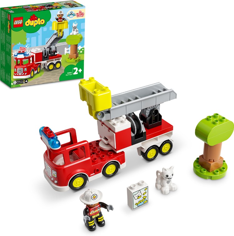 Картинка Конструктор LEGO 10969 Дупло Пожарная машина