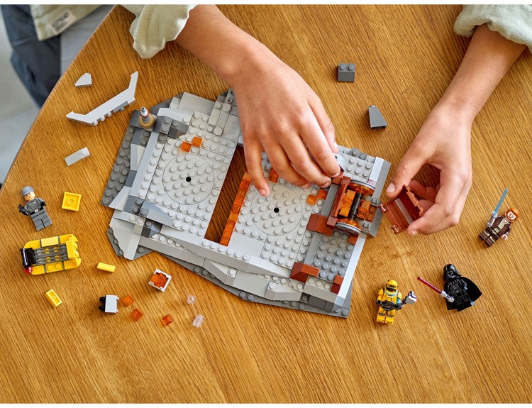 Купить Конструктор LEGO Star Wars Оби-Ван Кеноби против Дарта Вейдера 75334