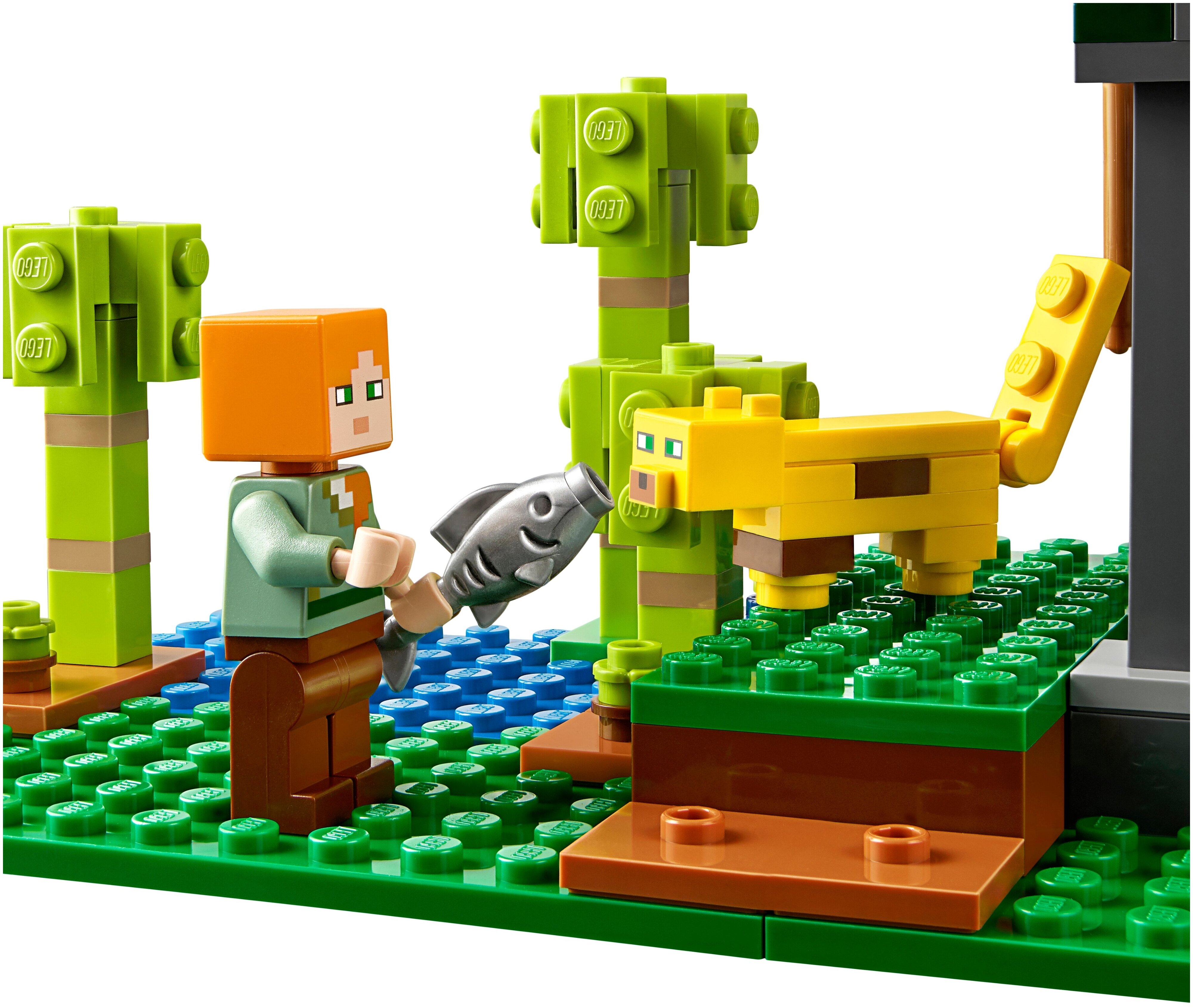 Цена Конструктор LEGO Minecraft Питомник панд 21158