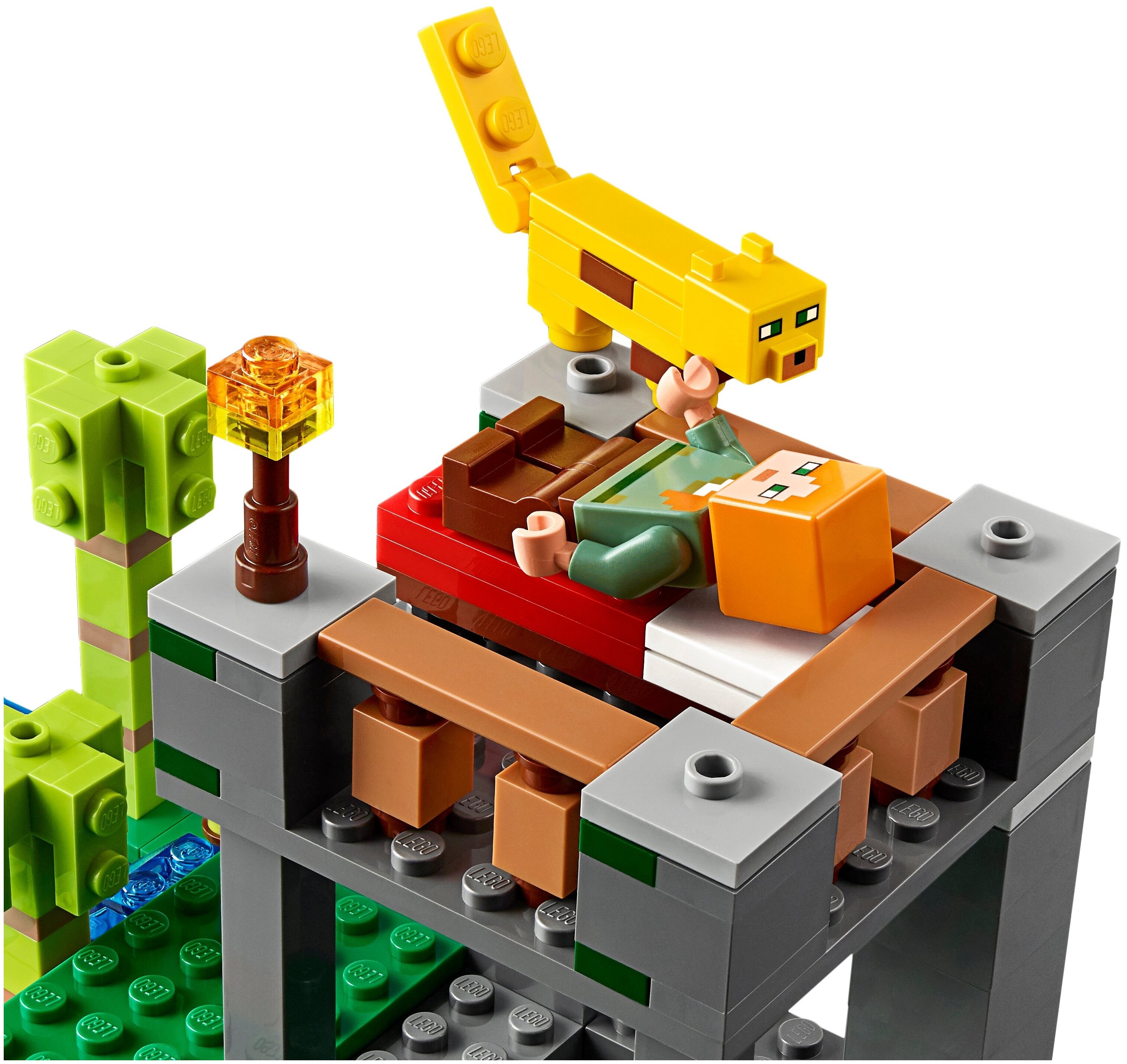 Купить Конструктор LEGO Minecraft Питомник панд 21158
