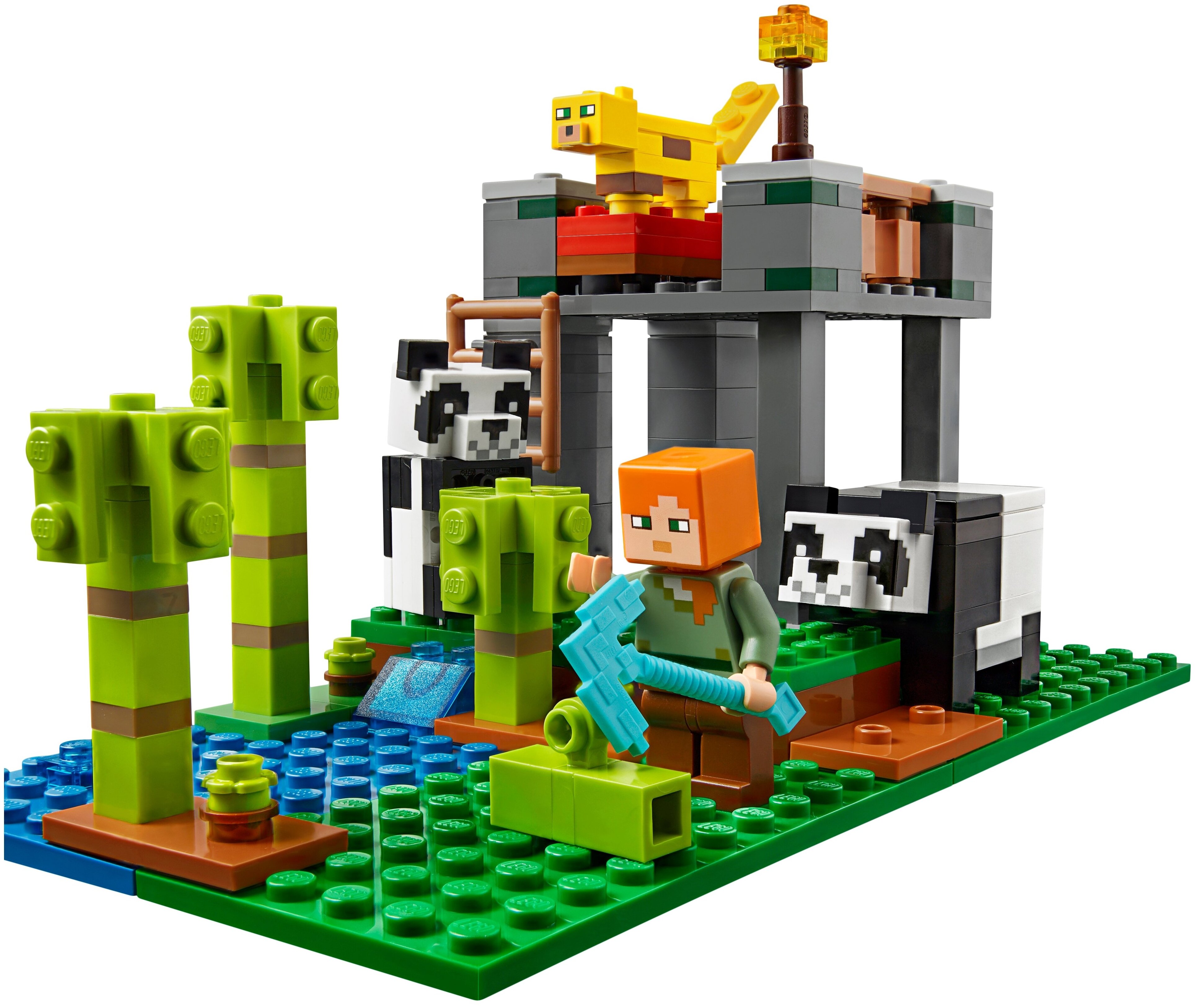 Конструктор LEGO Minecraft Питомник панд 21158 заказать