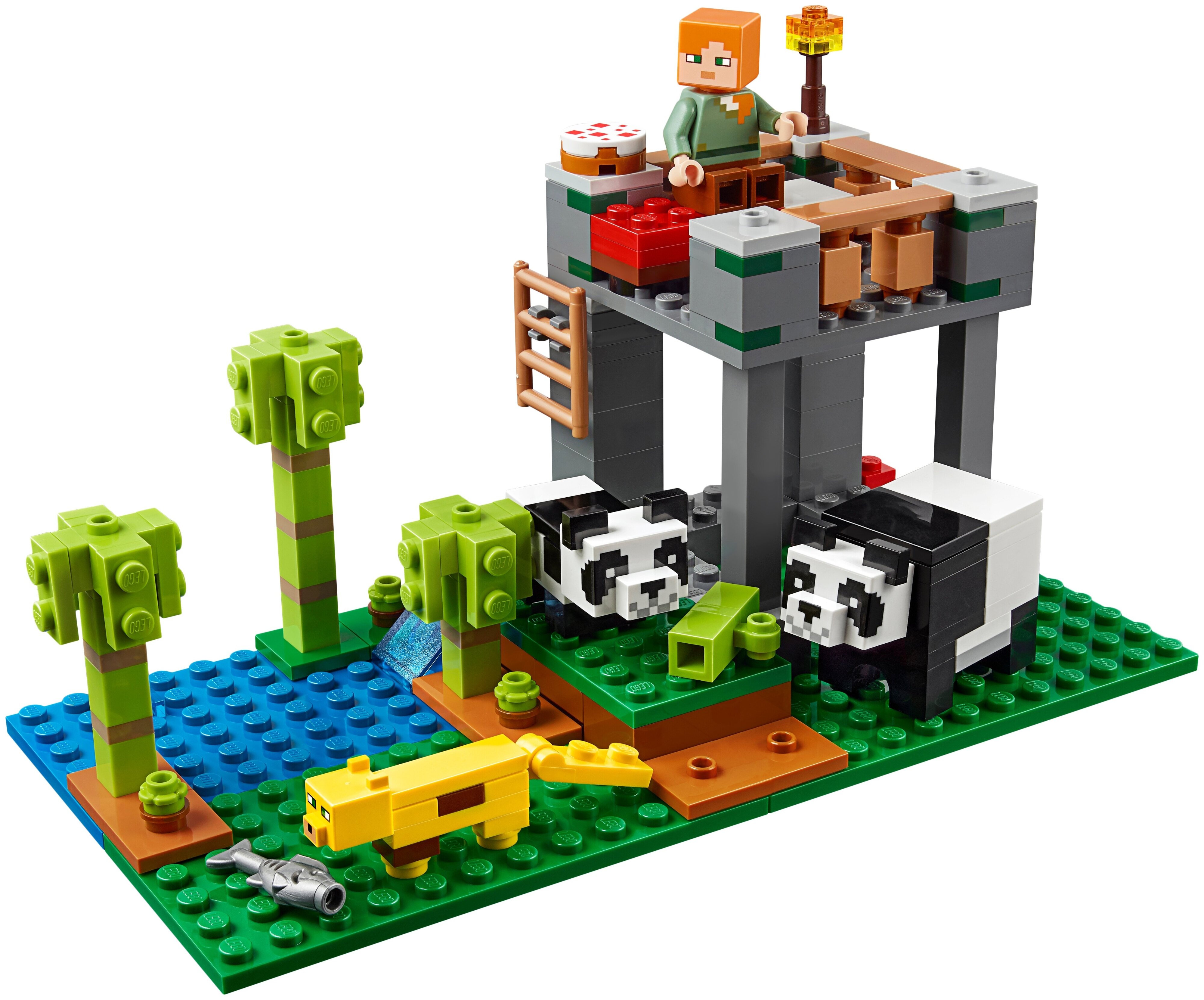 Конструктор LEGO Minecraft Питомник панд 21158 Казахстан