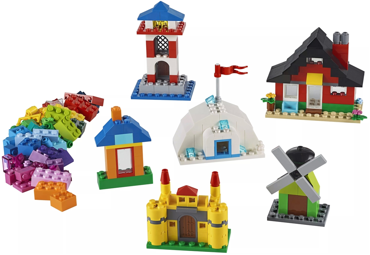 Картинка Конструктор LEGO Кубики и домики 11008