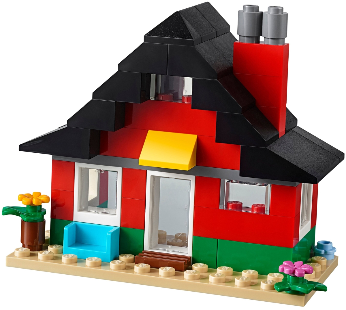 Цена Конструктор LEGO Кубики и домики 11008